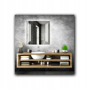 Lustro Podświetlane Quadro Led 14 100x100cm