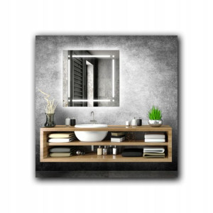 Lustro Podświetlane Quadro Led 19 70x70cm