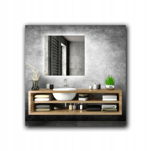 Lustro Podświetlane Quadro Led 20 70x70cm