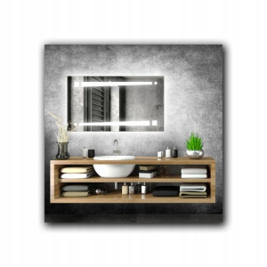 Lustro Podświetlane Rettangolo Led 23 120x80 cm
