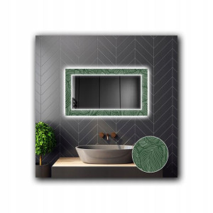Lustro Łazienkowe Dekoracyjne LED 02 120x80