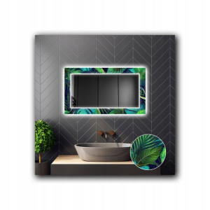 Lustro Łazienkowe Dekoracyjne LED 04 120x80