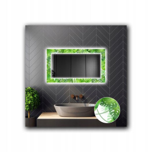 Lustro Łazienkowe Dekoracyjne LED 13 80x60