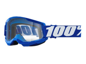 Gogle 100% STRATA2 BLUE - niebieskie szyba przezroczysta