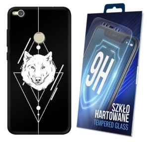 Etui+szkło Do Huawei P8 P9 2017 Matt Top Wzory