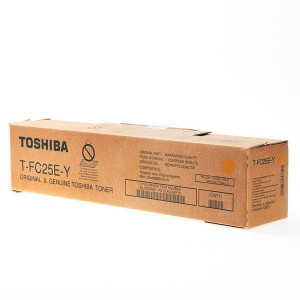 Toshiba oryginalny toner TFC25EY, yellow, 26800s, 6AJ00000081, Toshiba e-St