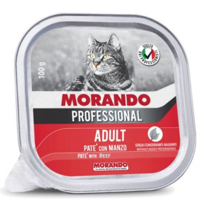 Morando Pro Mokra Karma Dla Kota Pasztet Z Wołowiną 100 g