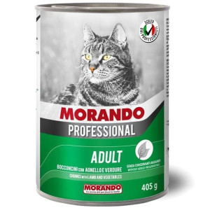 Morando Pro Mokra Karma Dla Kota Kawałki Jagnięcina z Warzywami 405 g