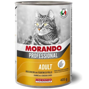 Morando Pro Mokra Karma Dla Kota Kawałki Kurczak z Wątróbką 405 g