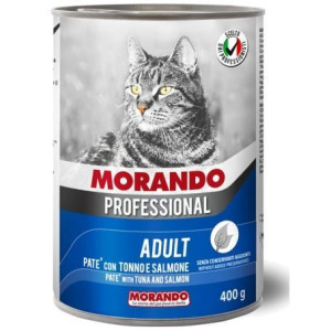 Morando Pro Mokra Karma Dla Kota Pasztet z Łososiem i Tuńczykiem 400 g