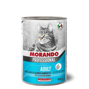 Morando Pro Mokra Karma Dla Kota Pasztet z Rybą i Krewetkami 400 g