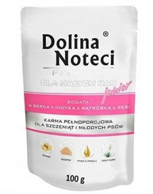 Dolina Noteci Junior Serca z Indyka 100 g