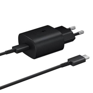 ŁAD EP-TA800EBE + kabel EP-DG977BBE Samsung 3A type-c/type-c 1m czarny bulk