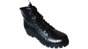Botki trapery czarne obcas 3cm nr.39