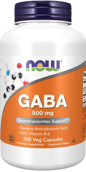 GABA 500 mg z witaminą B6 (200 kaps.)
