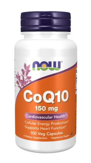 Koenzym Q10 150 mg z lecytyną 70 mg (100 kaps.)