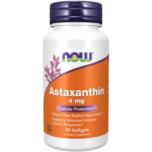 Astaksantyna 4 mg z mikroalg (90 kaps.)
