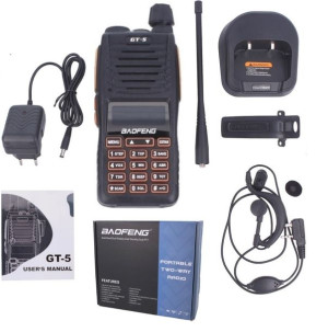 Walkie Talkie Gt-5 Ht 5w Baofeng Krótkofalówka