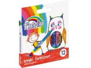 Fiorello kredki świecowe 12 kolorów
