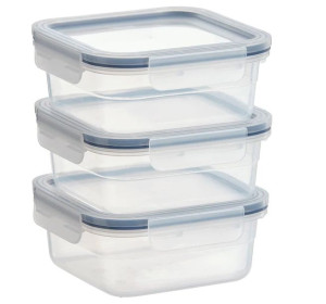 IKEA 365 pojemniki na żywność x3szt 750ml