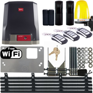 Napęd do bram przesuwnych BFT DEIMOS BT ULTRA 600 listwy lampa fotki WIFI