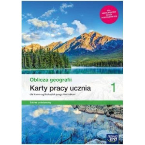 Oblicza geografii 1 Karty pracy ZP LO Nowa Era