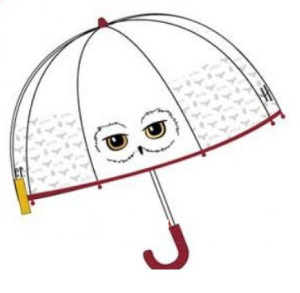 Parasol przeźroczysta parasolka Harry Potter Hedwiga