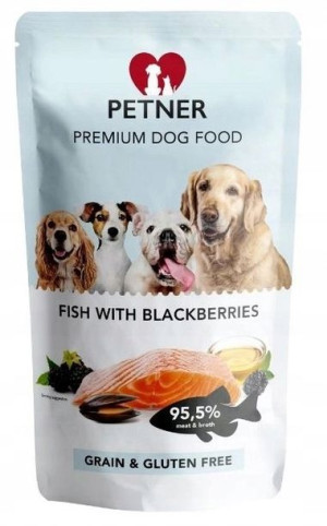PETNER Adult Ryba Jeżyny Saszetka 470 g