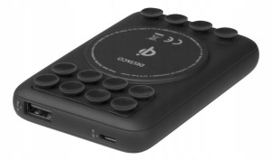 Powerbank Power Bank 5000mah Qi Bezprzewodowy Led