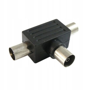 2drożny Splitter Adapter żeński na 2x męskie
