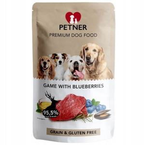 PETNER Adult Dziczyzna Borówka Saszetka 500 g