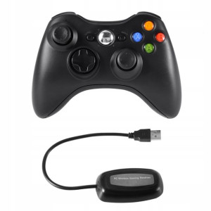 Bezprzewodowy Pad Xbox 360 Odbiornik Zasięg 10m