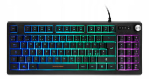 Klawiatura Gamingowa Membranowa Rgb Pokrętło