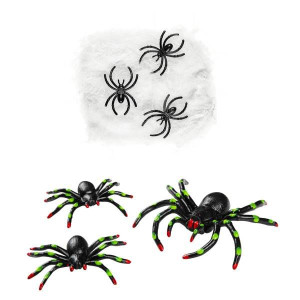 Pajęczyna I Pająki Zestaw Halloween