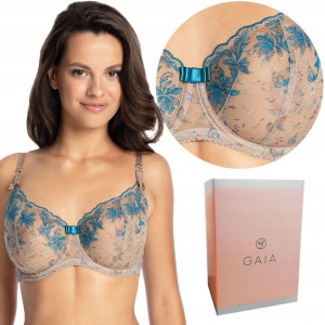 Miękki biustonosz GAIA 1096 LAIA beżowy, 80D