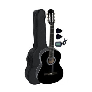 Gewa Basic Set 4/4 Black - Gitara Klasyczna