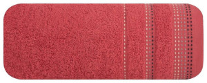 Ręcznik 50 x 90 Euro Kol. Pola 15 - 500 g/m2 Czerwony