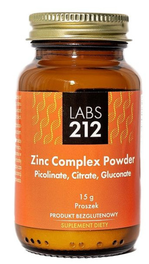 Zinc Complex Powder Picolinate, Citrate, Gluconate (15 g)