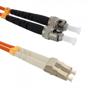 Qoltec światłowodowy LC/UPC 2.0m pomarańczowy