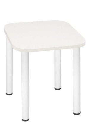 Stol kuchenny 60x60cm nogi białe