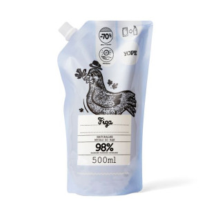 YOPE Naturalne mydło do rąk Figa uzupełnienie 500ml