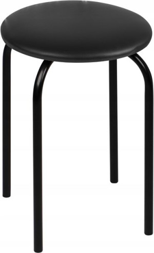 Taboret Metalowy Kuchenny CHICO BLACK -KOLORY