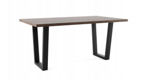 Stół rozkładany prostokątny industrialny 160/260 laminat metalowe nogi LOFT