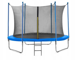 Trampolina ogrodowa dla dzieci SOLIDNA SIATKA PREMIUM FT10 305cm