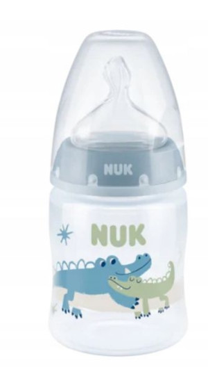Butelka NUK First Choice+ 150ml, 0-6m krokodylki