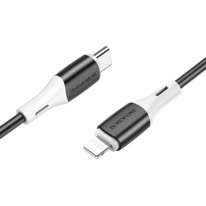 Borofone Kabel BX79 Typ C na Lightning PD 20W 1 metr czarny