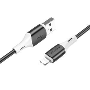 Borofone Kabel BX79 USB na Lightning 2,4A 1 metr czarny