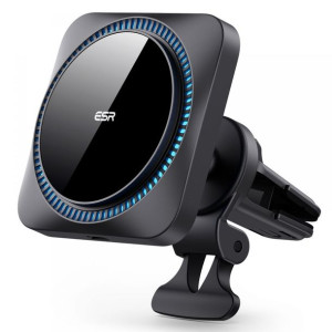 Esr Halolock Cryoboost Magsafe Magnetic Vent Car Mount Frosted Onyx