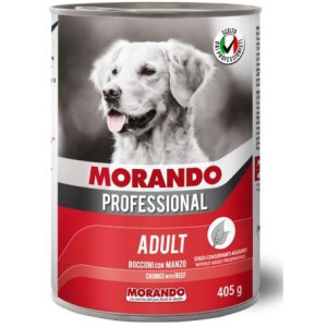 Morando Pro Mokra Karma Dla Psa Kawałki Z Wołowiną 405 g