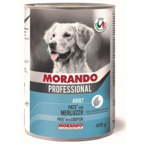 Morando Pro Mokra Karma Dla Psa Pasztet Z Dorszem 400 g